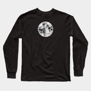 Moon Noir Long Sleeve T-Shirt